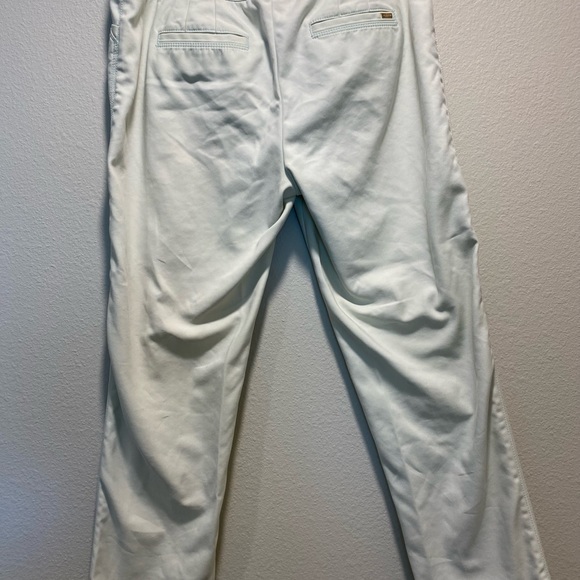 WHITE HOUSE BLACK MARKET perfect form Slim Ankle Mint Color Pants 10 R - Picture 4 of 4